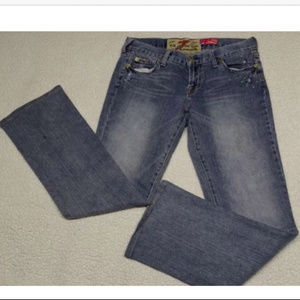 7 For All Mankind Great China Wall Size 28 Embellished Jeans